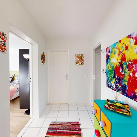 公寓 Les Beaux Arts - Prive 65 M2- Terrasse Et Parking Couvert - Wifi