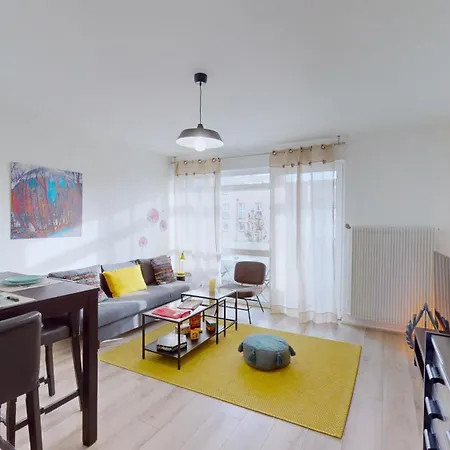 公寓 Les Beaux Arts - Prive 65 M2- Terrasse Et Parking Couvert - Wifi 梅斯